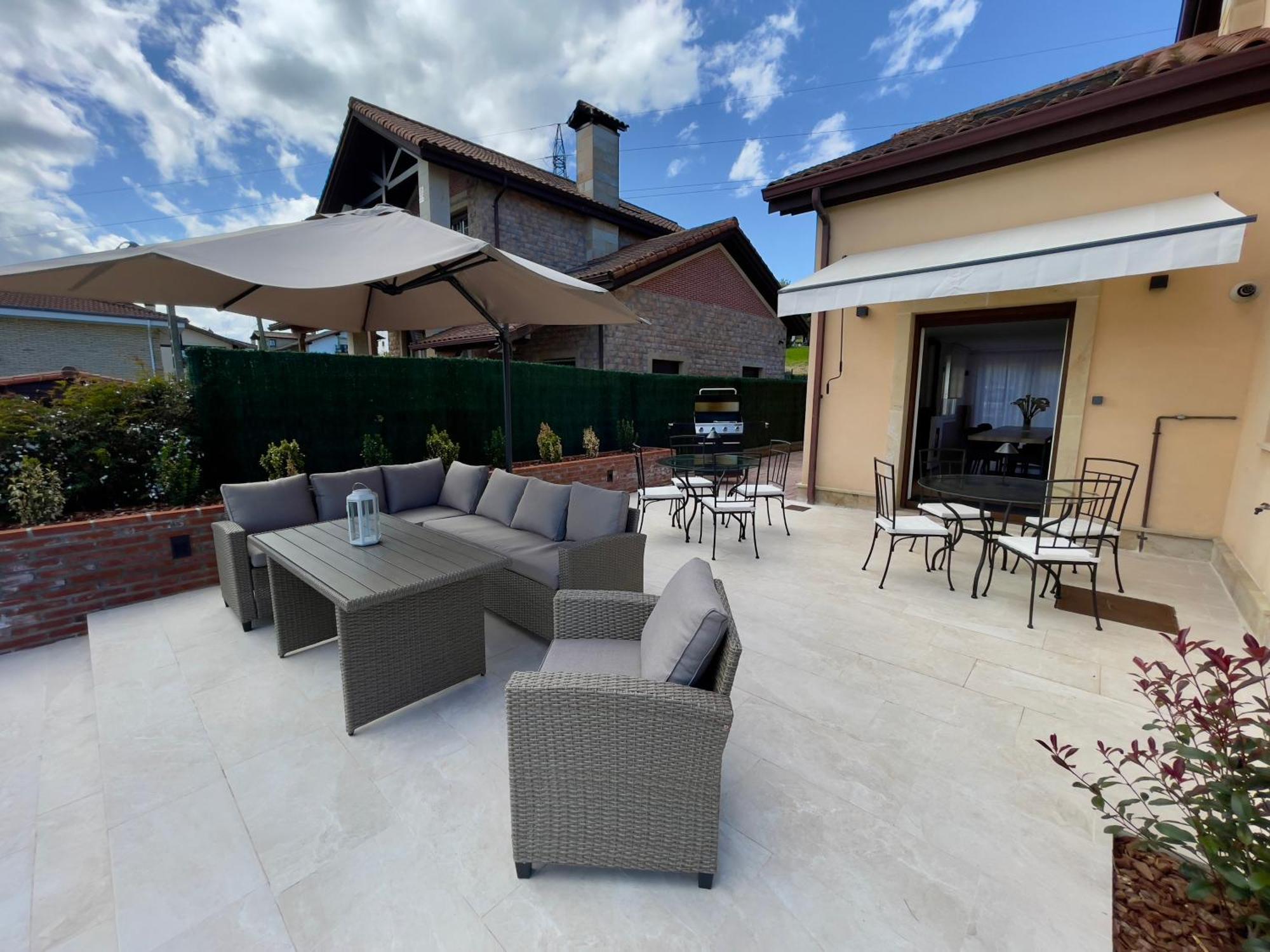 Villa Los Olivos Barcena de Cicero Bagian luar foto