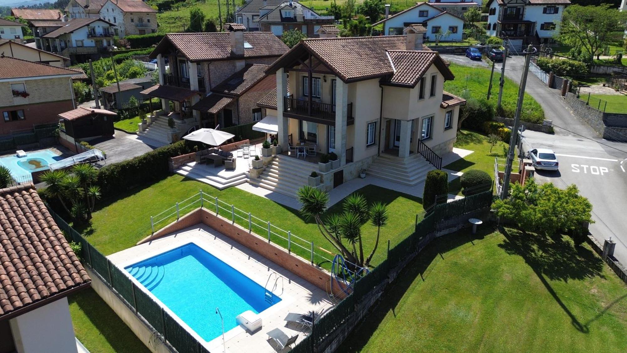 Villa Los Olivos Barcena de Cicero Bagian luar foto